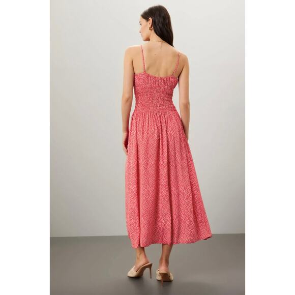 Ciao Lucia Red Barbara Dress S - Picture 2 of 6